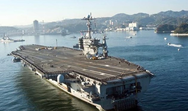 Republik Korea, AS melakukan latihan angkatan laut bersama