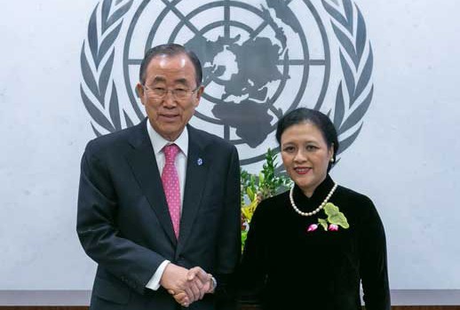 Sekjen PBB menilai tinggi prestasi perkembangan Vietnam di semua bidang