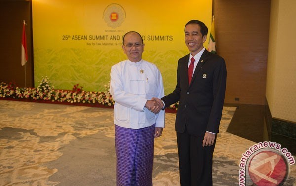Myanamar dan Indonesia sepakat mencapai nilai perdagangan  bilateral sebanyak 1 miliar USD pada tahun 2016