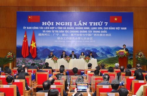 Empat propinsi perbatasan Vietnam Utara dan Zona Otonomi Chuang, Guangxi Tiongkok memperkuat kerjasama di banyak bidang