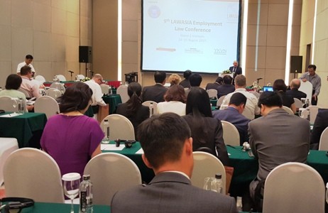 Konferensi internasional dengan tema “Perjanjian perdagangan bebas dan pekerja lintas negara”