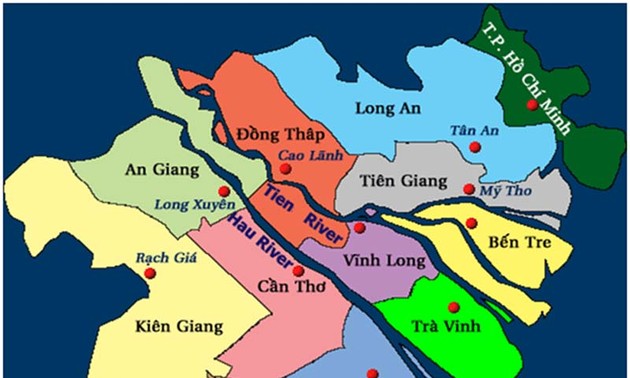 Daerah Dataran Rendah sungai Mekong meningkatkan daya saing dengan jasa logistik