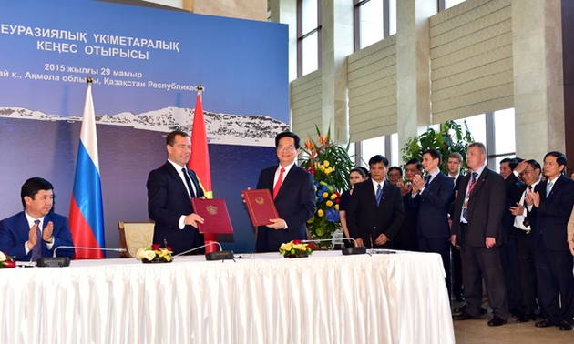 Kazakhstan meratifikasi Perjanjian Perdagangan Bebas Vietnam-EAEU