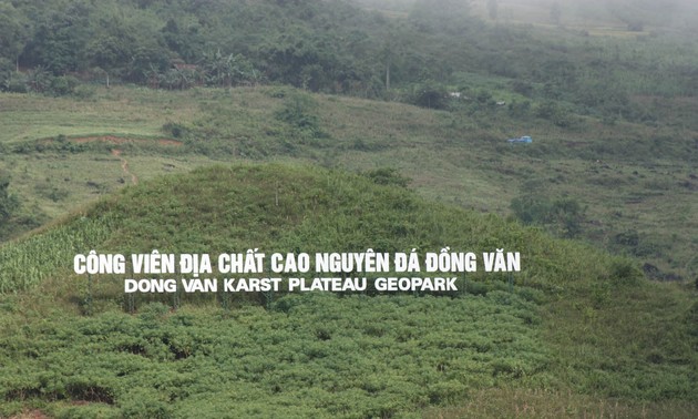 Menandatangani kontrak konsultasi dan menyusun perancangan investasi perkembangan pariwisata Geopark global kepada Daerah Dataran Tinggi Batu Dong Van
