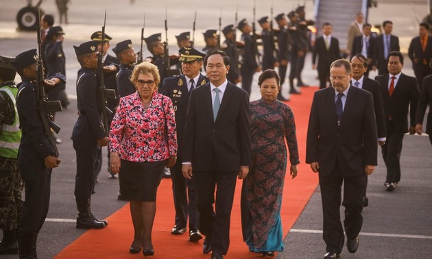 Presiden Tran Dai Quang menghadiri APEC 2016
