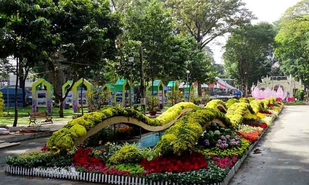 Festival bunga musim Semi 2017 kota Ho Chi Minh