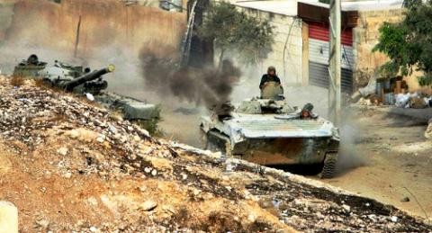 Tentara Suriah merebut kembali kawasan penting di dekat ibukota Damaskus