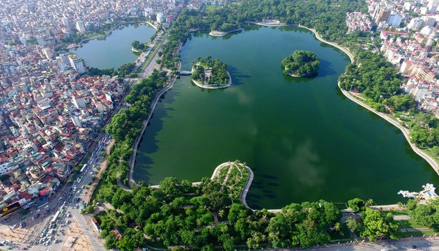 Memperkenalkan sepintas lintas tentang danau-danau di ibukota Hanoi