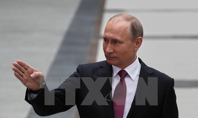     Presiden  Rusia, V.Putin memprotes RUU mengenai pengenaan sanksi baru terhadap Rusia