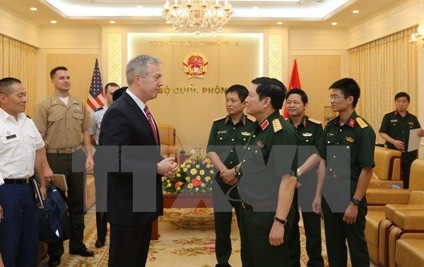  Jenderal Ngo Xuan Lich melakukan kunjungan resmi di Amerika Serikat