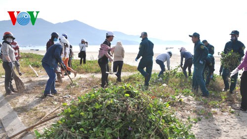 Kota Da Nang melakukan mobilisasi umum untuk kebersihan menyambut Pekan Tingkat Tinggi APEC