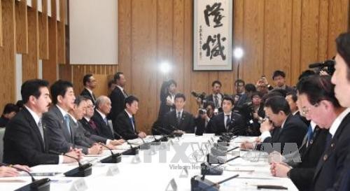  Pemerintah Jepang berbahas tentang cara menghadapi situasi luar biasa di semenanjung Korea