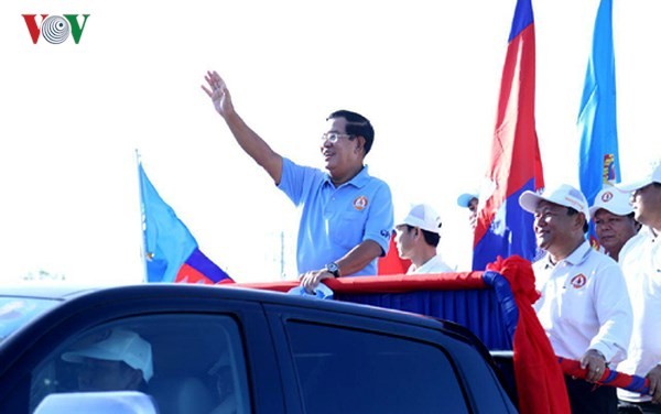 Kamboja : Mengakiri kampanye pemilu Parlemen