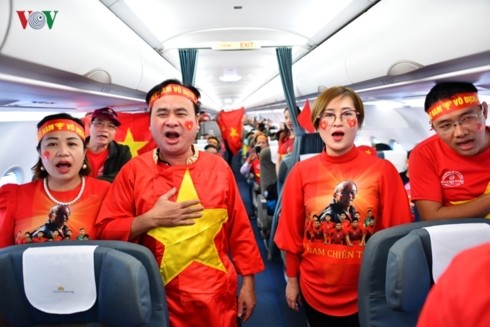 Menjamin keamanan dan keselamatan bagi para penggembira  Vietnam di Malaysia
