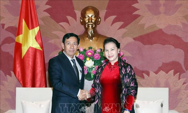 Delegasi tingkat tinggi Partai Persatuan dan Perkembangan Myanmar melakukan kunjungan di Vietnam