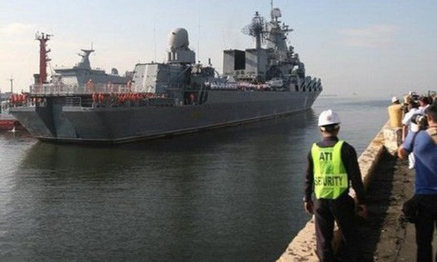  Kapal perang Rusia mengunjungi Filipina