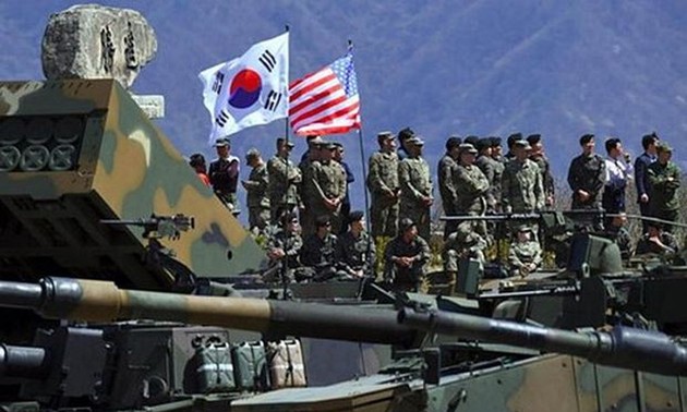 Republik Korea dan AS memutuskan menunda pengumuman rencana tentang latihan perang gabungan