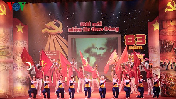83rd anniversary of Communist Party of Vietnam celebrated 