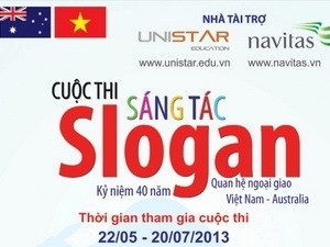 Slogan contest on Vietnam-Australia ties 