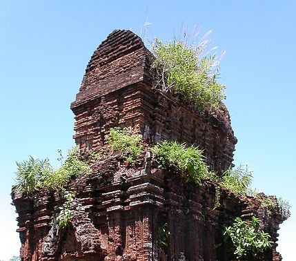 Unique Cham tower in Vietnam