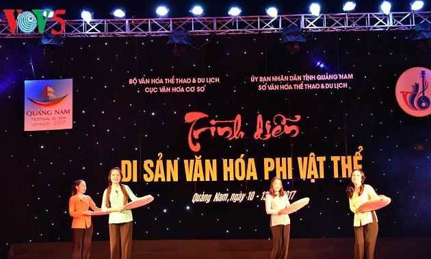 Intangible Culture Festival in Quang Nam 