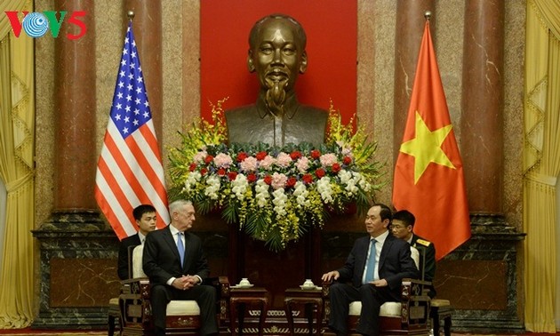 President:  Vietnam respects comprehensive partnership with the US