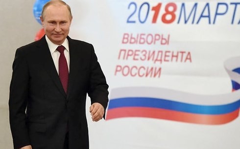 Vladimir Putin reelected President of Russia