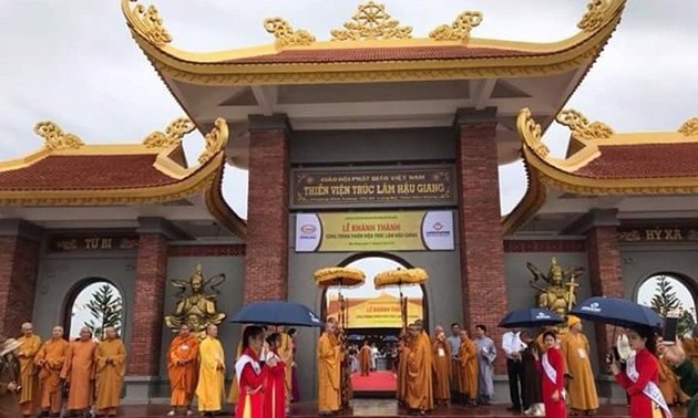 Zen Buddhist monastery inaugurated in Hau Giang 