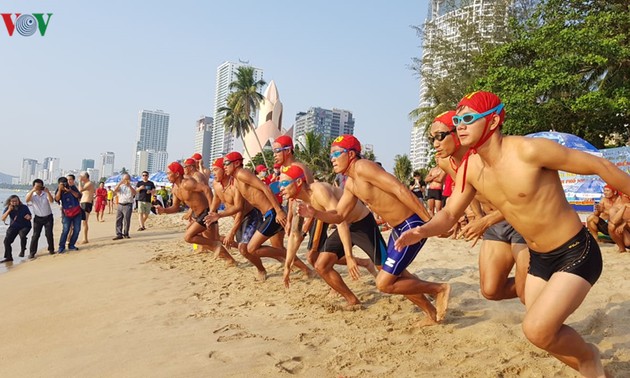 Search and rescue competition during Nha Trang Sea Festival