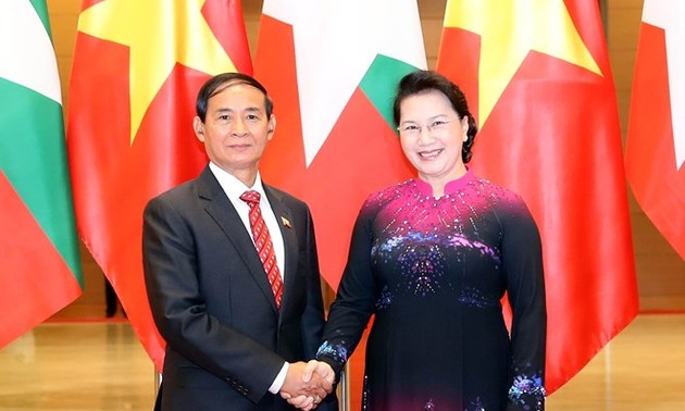 Top legislator meets with Myanmar President