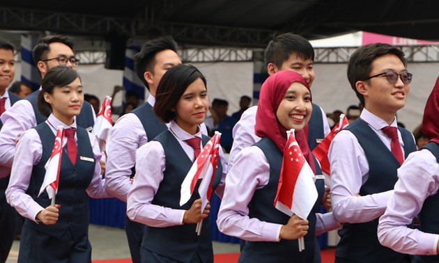 Southeast Asian, Japanese youth ship visits Ho Chi Minh City 