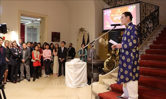 Embassy hosts Lunar New Year reception for Vietnamese expats