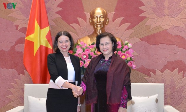 National Assembly Chairwoman hosts Ambassadors of Australia, Republic of Korea