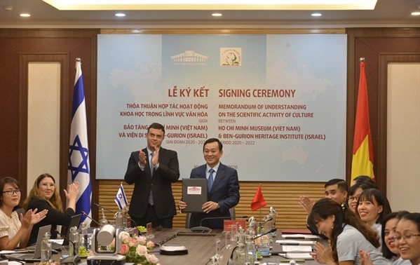 Ho Chi Minh Museum boosts cooperation with Israel’s’ Ben Gurion Heritage Institute