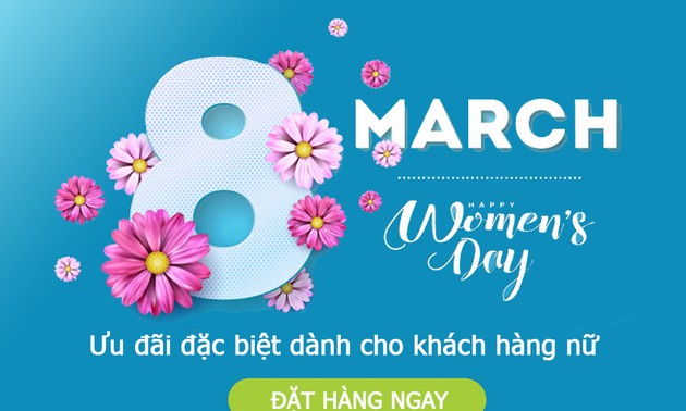 International Women's Day 2021: online gifts preferred 