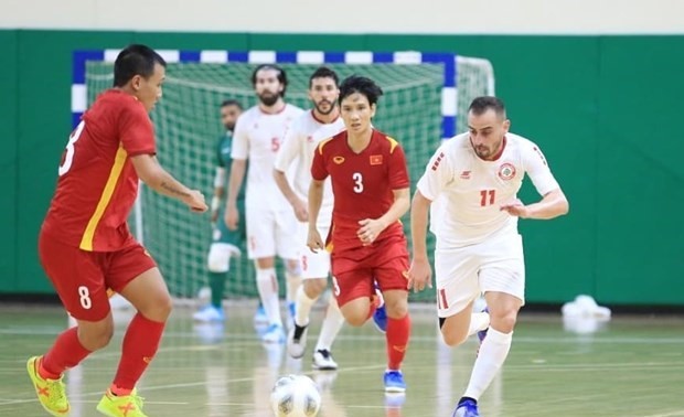 Vietnam 0 – 0 Lebanon at FIFA Futsal World Cup Asian Play-off tie