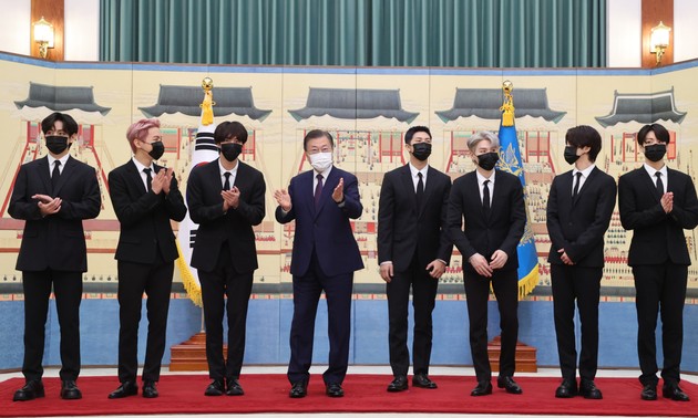 K-pop BTS group appointed South Korea presidential special envoys 