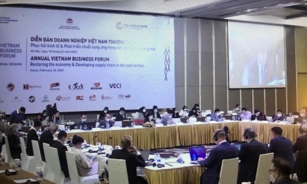 Vietnam Business Forum discuses supply chain recovery in new normal