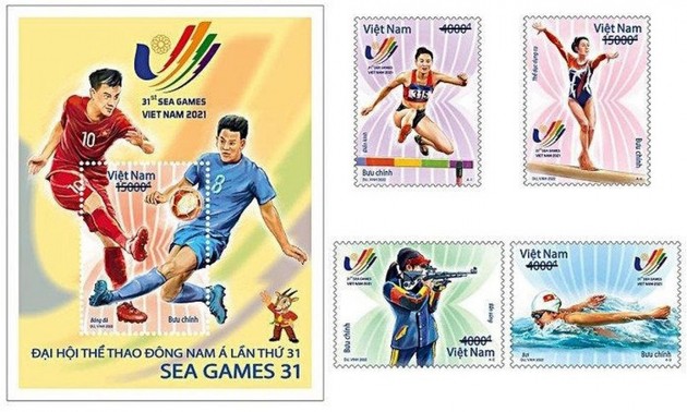 Vietnam releases SEA Games stamps