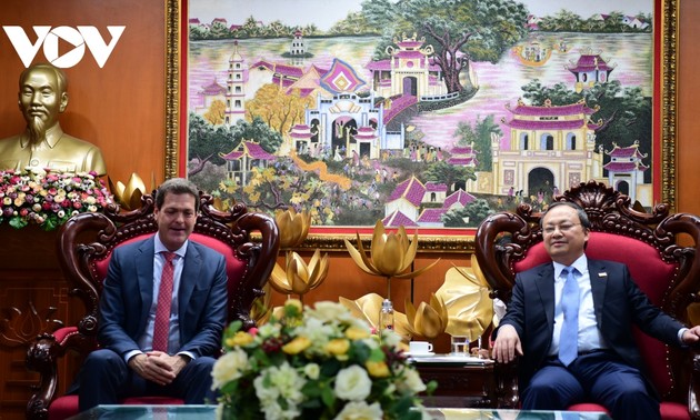 VOV President receives ADB Country Director for Vietnam
