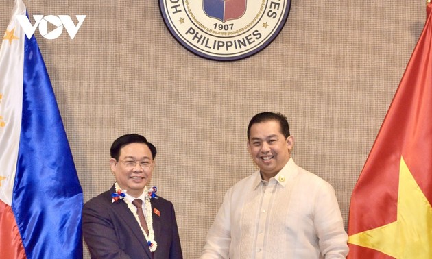 Philippine House Speaker welcomes NA Chairman’s first official visit