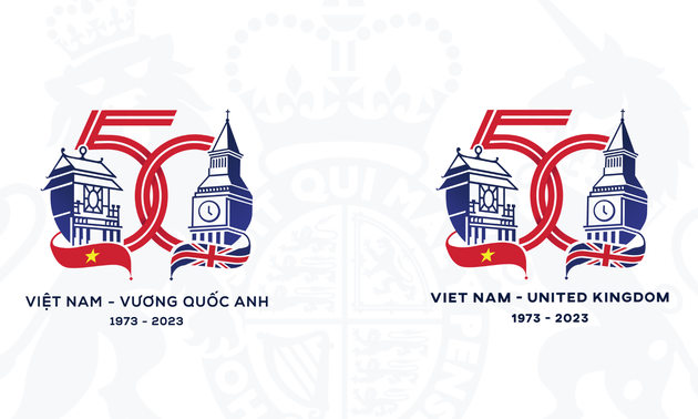 Logo for 50 years of Vietnam-UK diplomacy unveiled