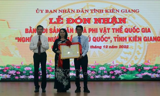 Phu Quoc fish sauce making recognized as National Intangible Heritage 