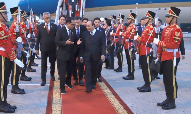 President begins state visit to Indonesia