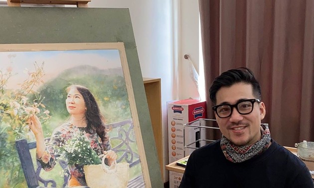First Vietnamese painter wins US’s watercolor prize
