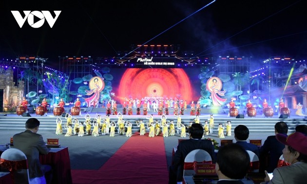Quan Ho folk singing festival opens, artifacts recognized as national treasure