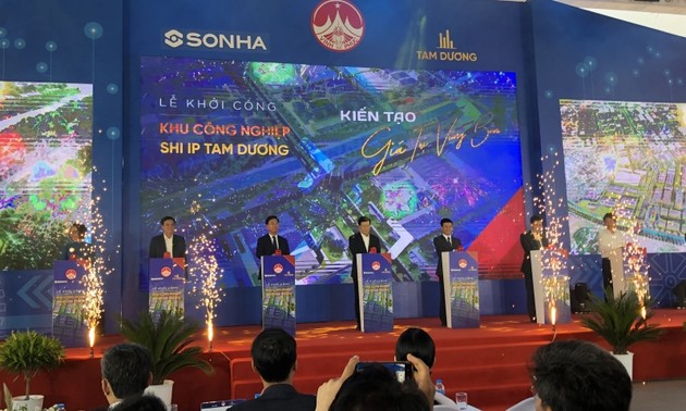Construction begins on 68 million USD industrial park in Vinh Phuc