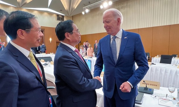 Prime Minister Pham Minh Chinh meets US President Joe Biden