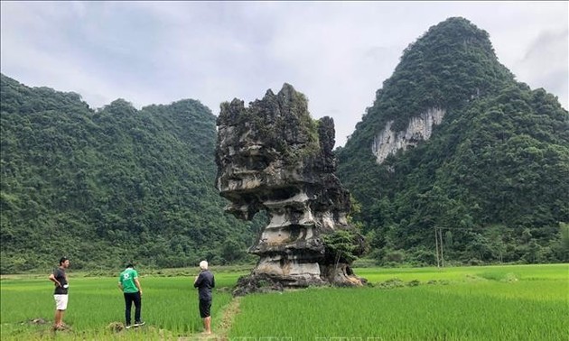 Another tour offered to UNESCO Global Geopark in Cao Bang 