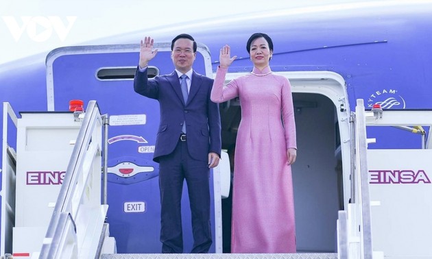 President Vo Van Thuong begins State visit to Italy